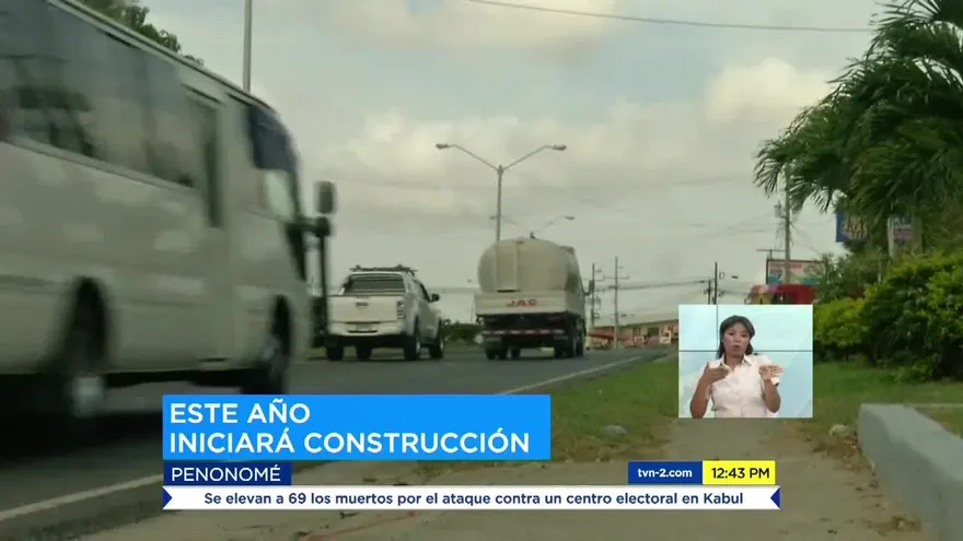 Empresa tiene 1 año para construir intercambiador en Penonomé