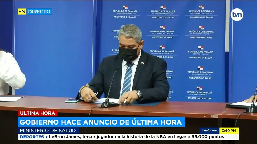 Autoridades de salud anuncia fin de cuarentena y llegada de vacunas