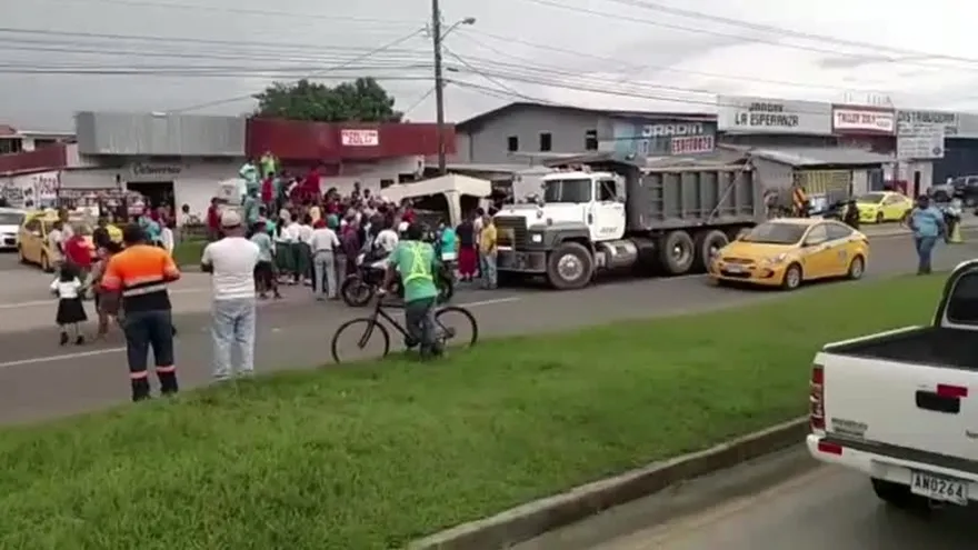 Se registra accidente de tránsito en Tocumen
