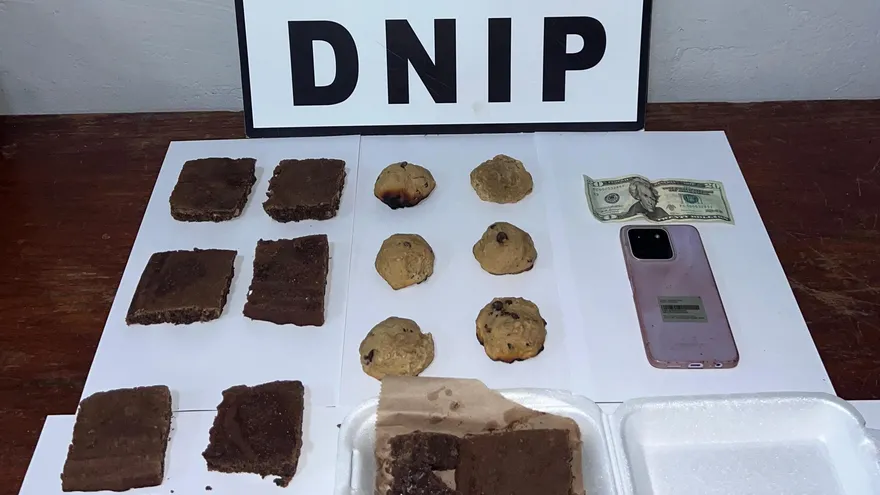 Decomiso de la Policía Nacional.