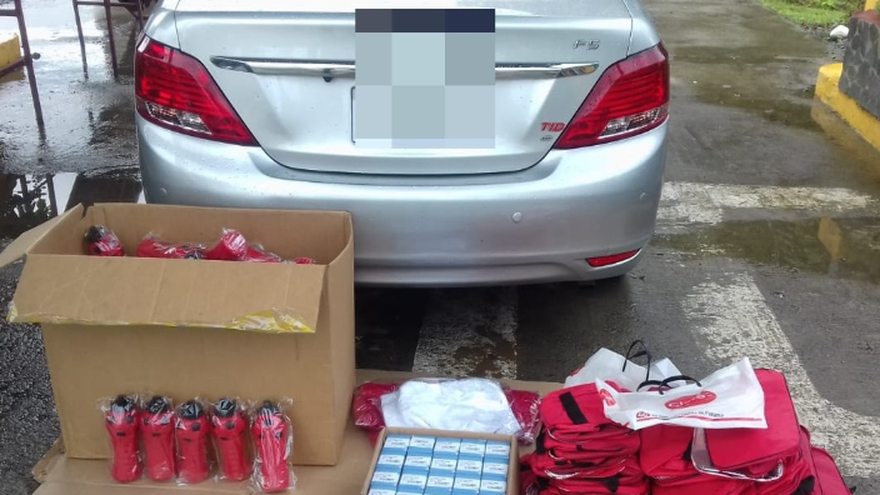 Mercancía decomisada