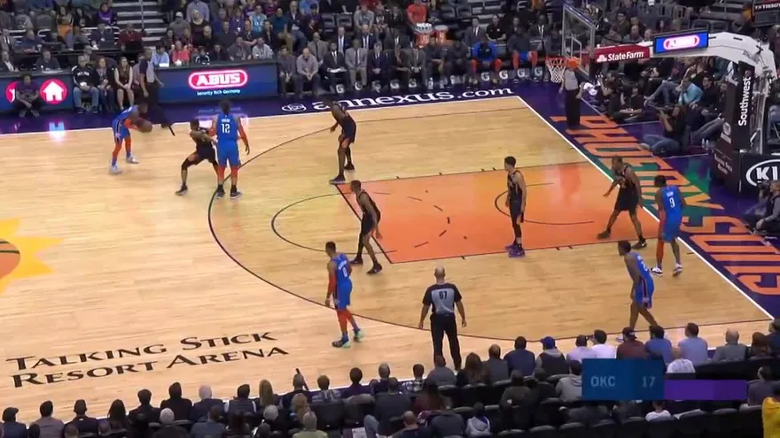 Phoenix Suns cae ante Oklahoma City Thunder