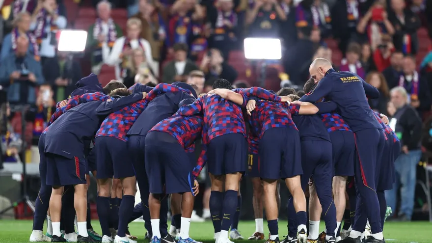 Jugadores del Barcelona