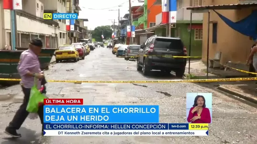 Balacera deja un herido en Calle 27