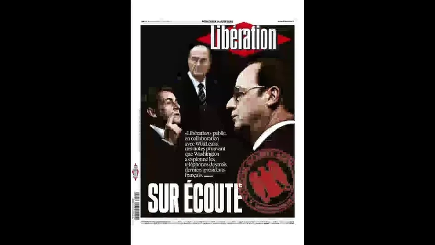 Wikileaks: EE.UU espió a tres presidentes franceses
