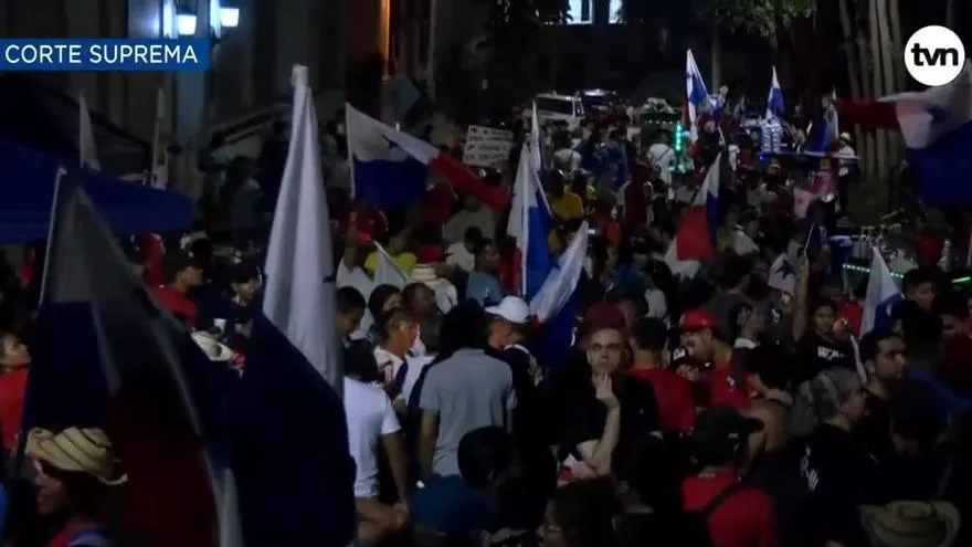 Vigilia se mantiene en la Corte Suprema de Justicia.