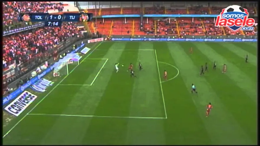 Luis Tejada estuvo en triunfo de Toluca 1-0 ante Tijuana