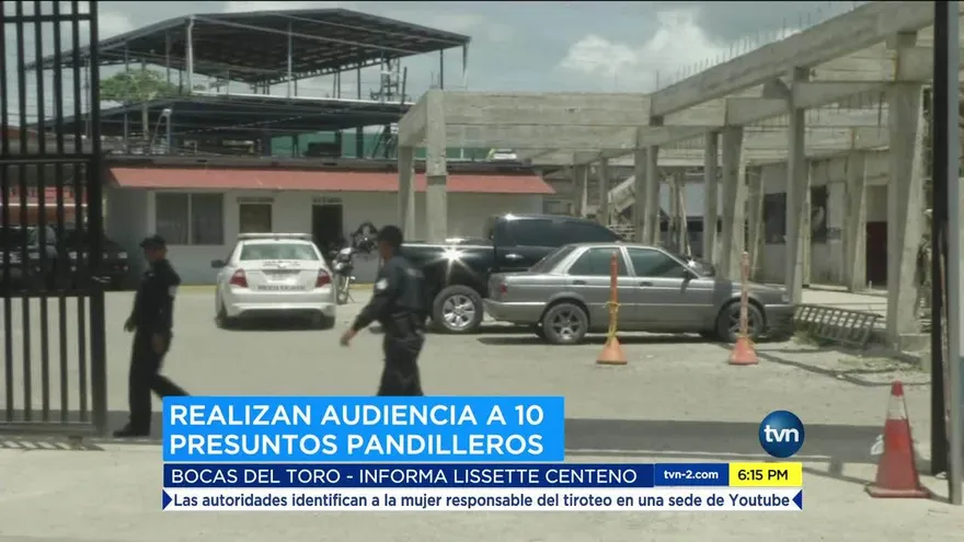 Llaman a juicio a 10 vinculados a pandilla en Bocas del Toro