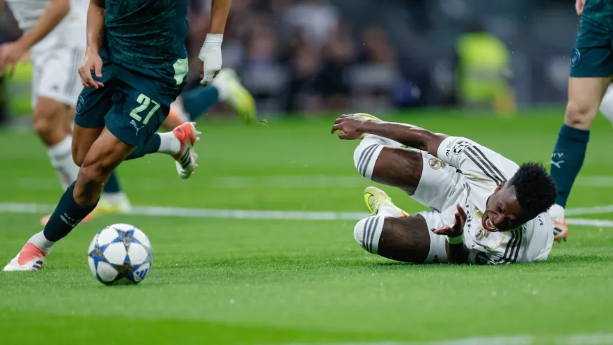 Vinicius Jr y su mal año 2025 con el Real Madrid