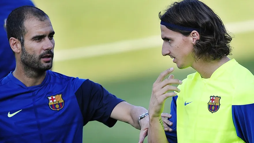 Zlatan a Pep: "No tienes huevos, te cagas delante de Mourinho"