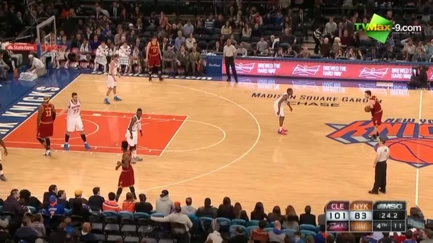 Cavaliers Cleveland vencieron 101-83 a Knicks New York