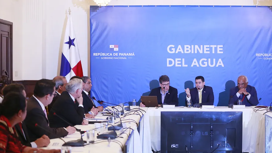Reunión del Gabinete del Agua.