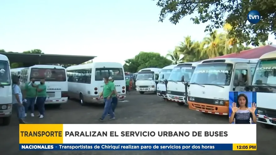 Usuarios opinan sobre paro de transporte en Chiriquí