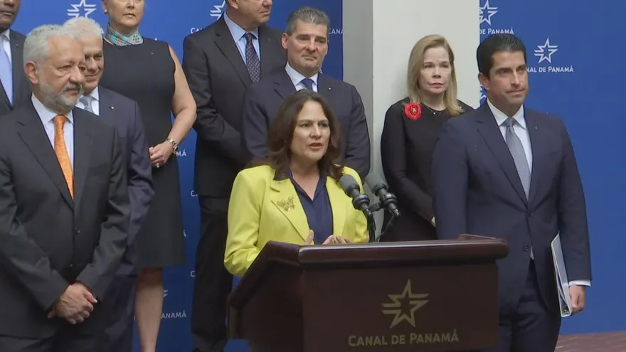 Ilya Espino de Marotta, administradora designada del canal de Panamá
