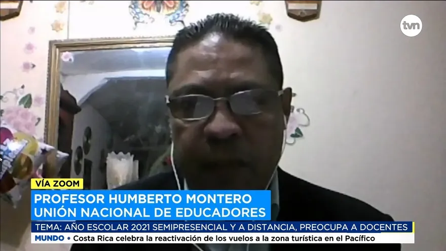 Dirigente magisterial reacciona a anuncio de clases a distancia