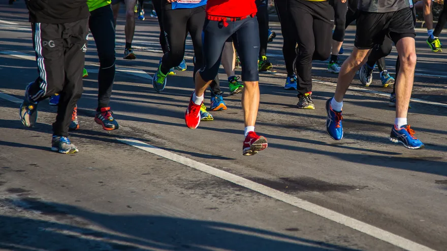 Foto ilustrativa de un maratón