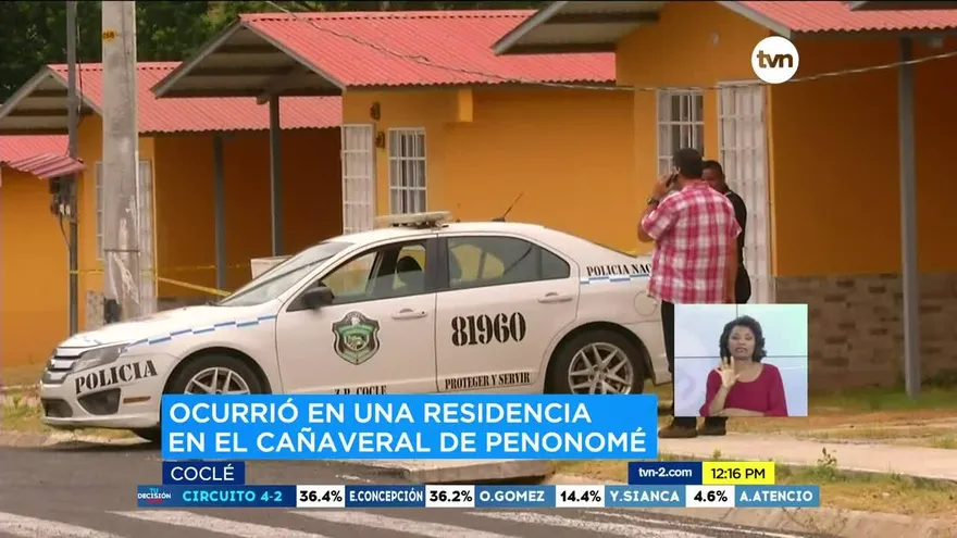 Se registra feminicidio en Coclé