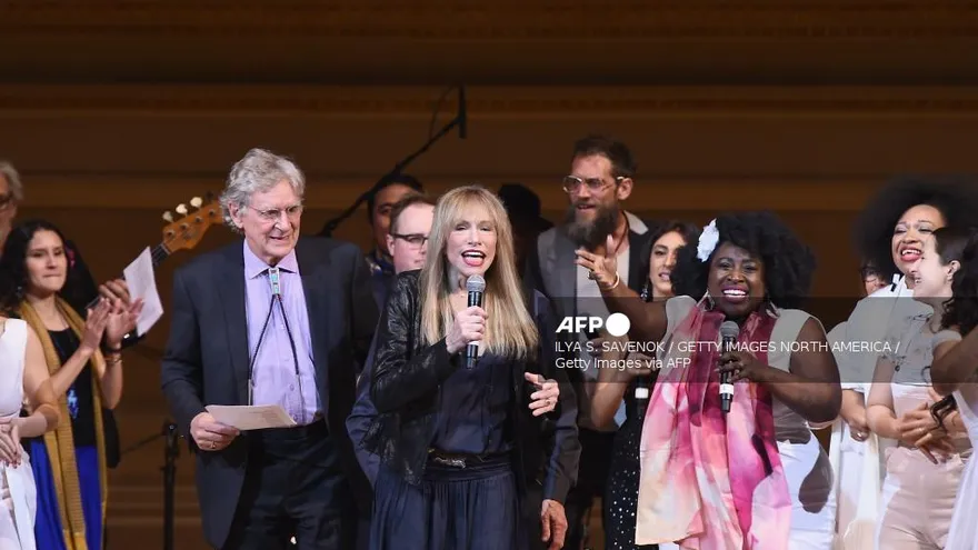 La cantante estadounidense Carly Simon
