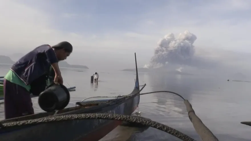 Filipinas en estado de alerta por el volcán Taal