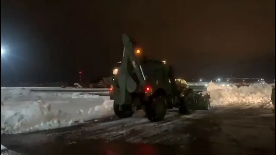 Madrid sigue paralizado tras la histórica nevada