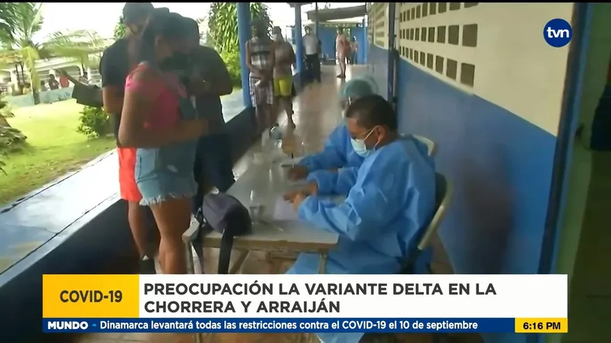 Preocupación por variante delta en Panamá Oeste