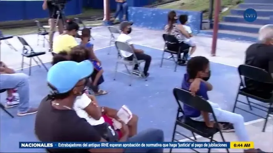 Vacunación pediátrica se traslada a circuitos 8-6 y 8-10