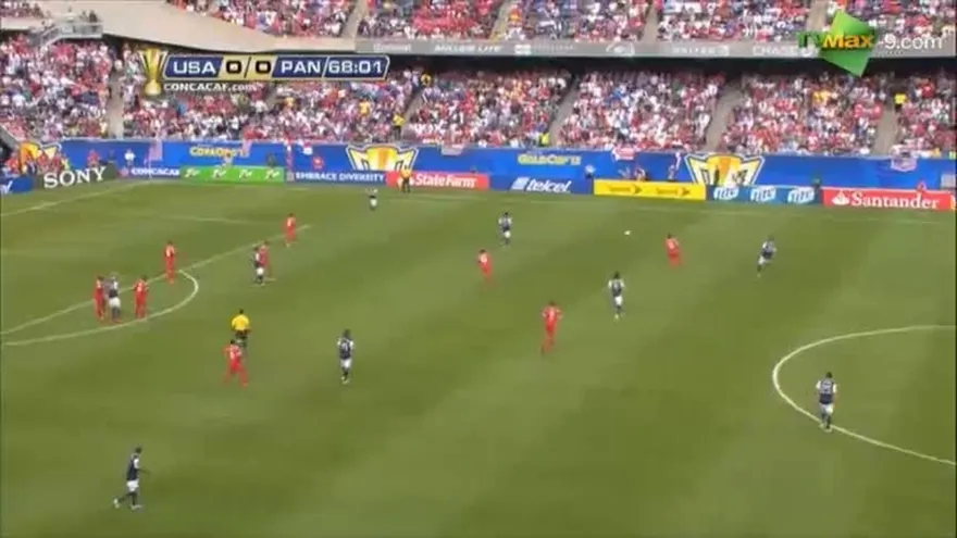 Gol de Brek Shea min 67. Estados Unidos 1-0 Panam