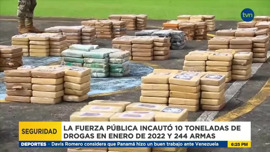 Fuerza Pública rindió un informe al transcurrir el primer mes del año 2022.