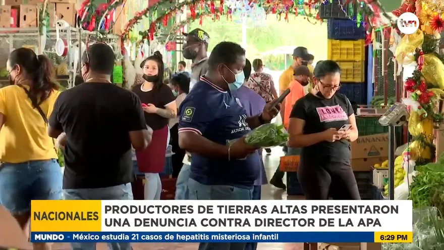 Productores de Tierras Altas presentaron una denuncia ante el Ministerio Público
