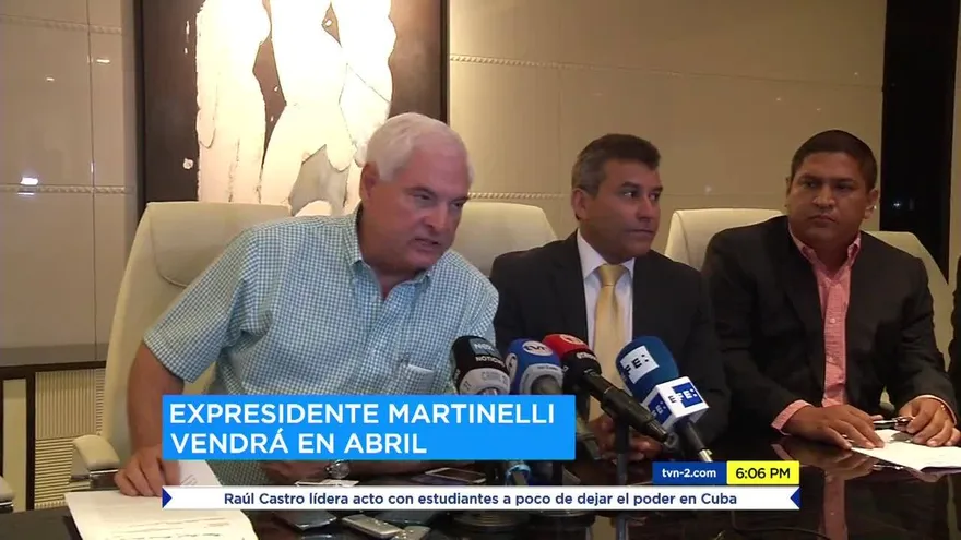 Martinelli cumple tres años fuera de Panamá