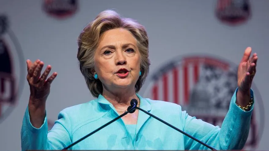 La candidata demócrata a la Presidencia de EE.UU., Hillary Clinton.