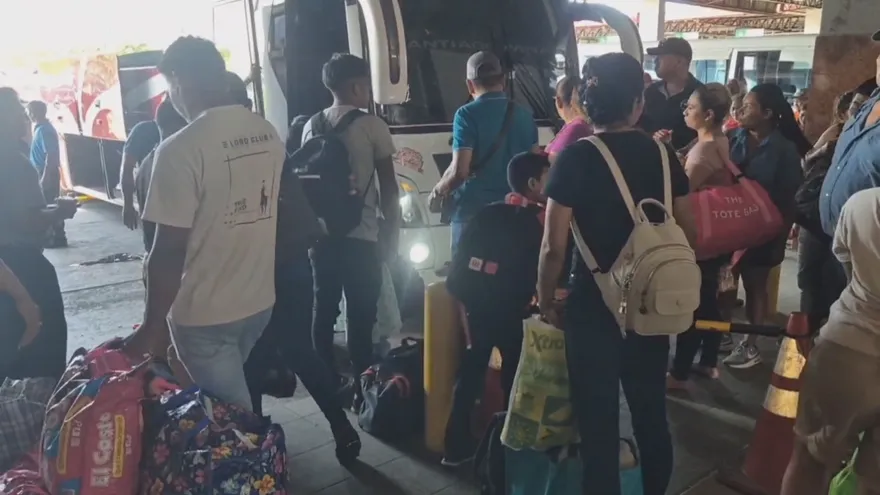 Terminal de Veraguas abarrotada por retorno de viajeros