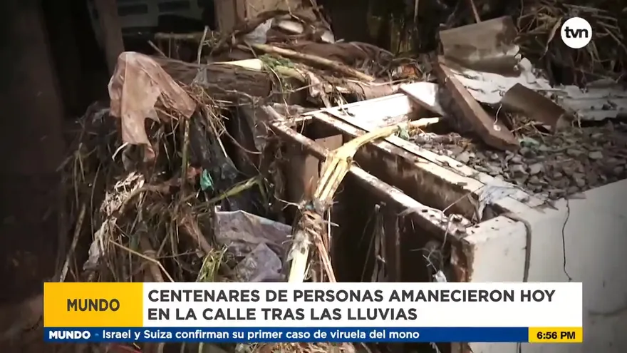 Fuertes aguaceros provocan 600 damnificados en Honduras