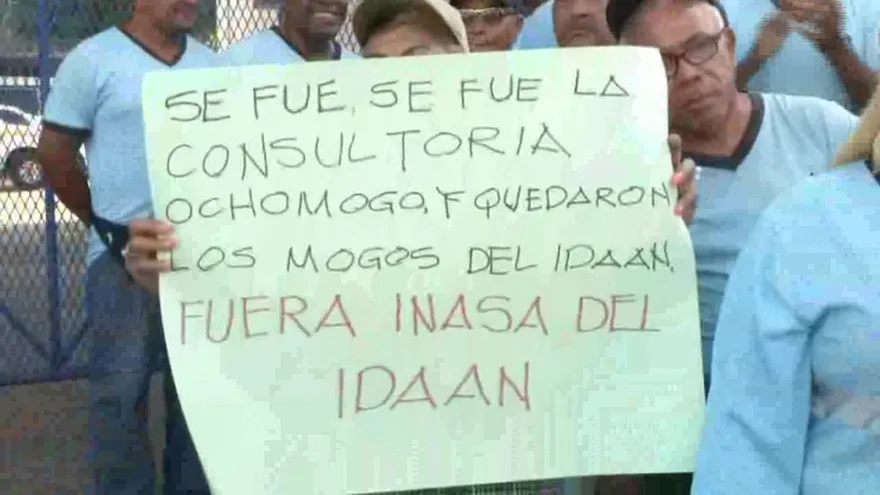 Trabajadores del Idaan en paro, piden insumos y mejores salarios
