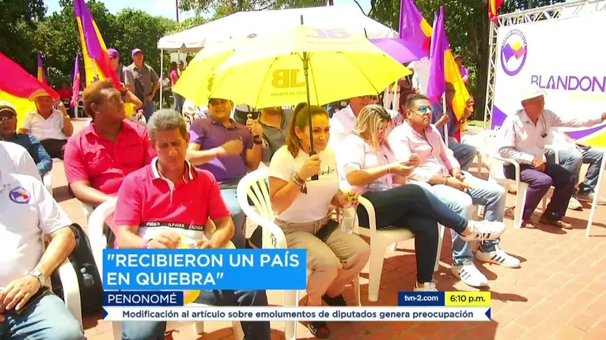 Expresidenta Moscoso se refiere a la realidad del país