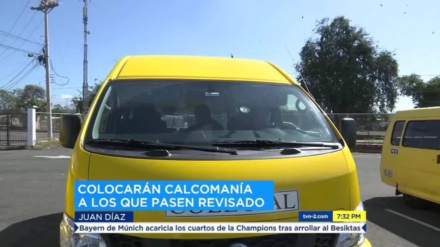 Anuncian inspección a buses colegiales