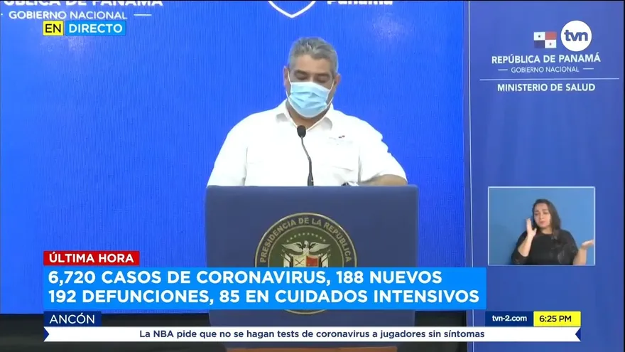Panamá a un paso de alcanzar los 200 muertos por COVID-19