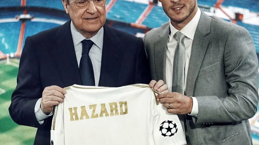 Eden Hazard: "Venir al Real Madrid era mi sueño desde pequeño"