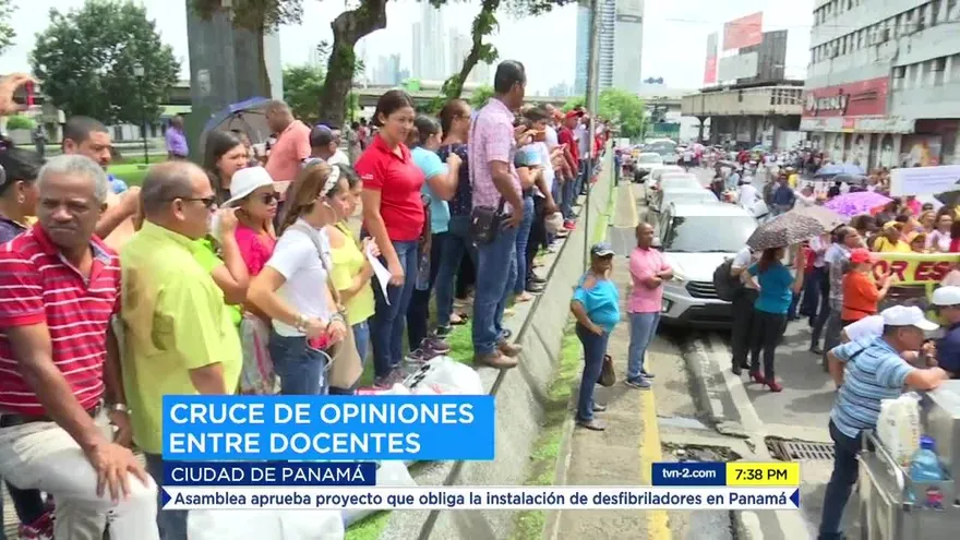 Docentes enfrentados por el PRAA