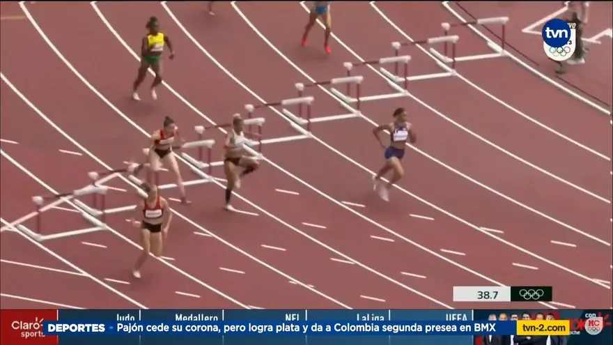 Gianna Woodruff avanza a las semifinales de los 400 metros con vallas de los Juegos Olímpicos