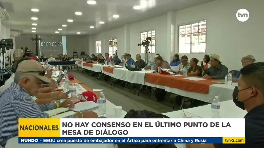 VIDEO | Mesa del diálogo en Coclé continúa sin acuerdo en varios puntos