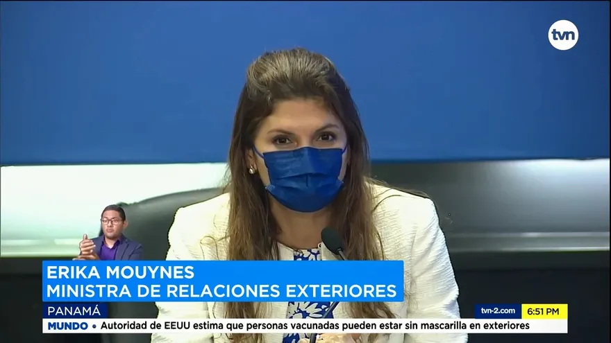 Canciller Mouynes anuncia que portafolio de vacunas de Panamá suma 9 millones