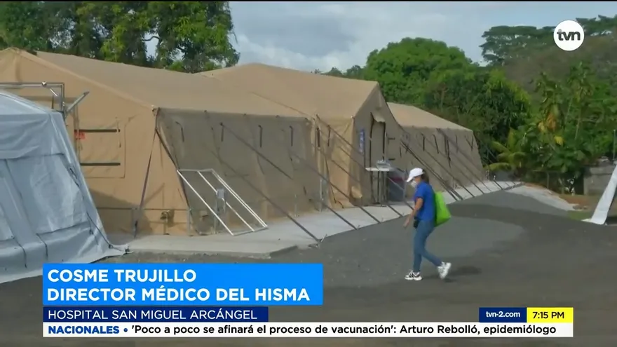 Hospital campaña del San Miguel Arcángel sigue sin recibir pacientes