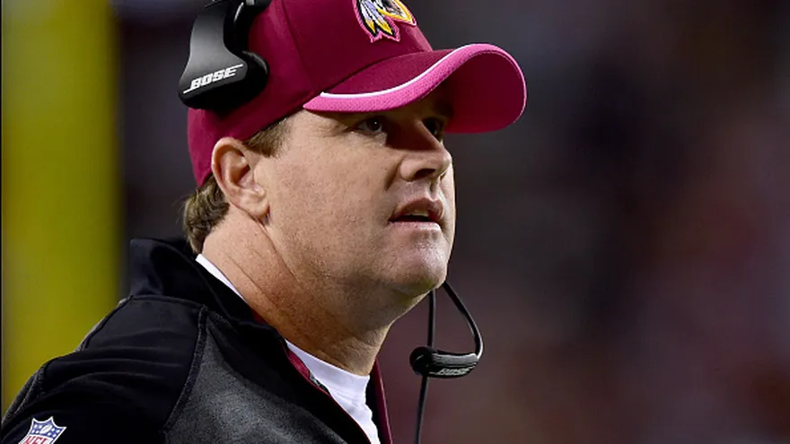 Entrenador de Redskins niega conducta cuestionable