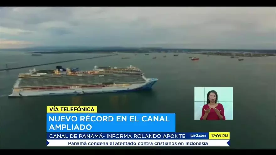 Norwegian Bliss, el crucero más grande en transitar por el Canal de Panamá