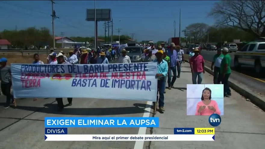 Productores nacionales retoman las protestas