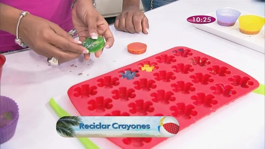 Como lo hago "Reciclar Crayones"