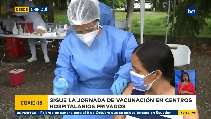 Sigue la jornada de vacunación masiva en Chiriquí