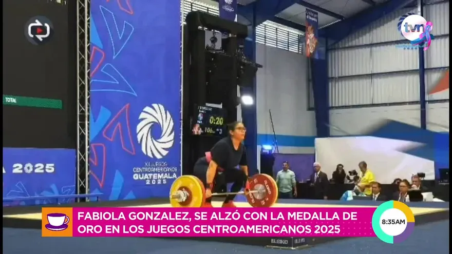Fabiola Gonzalez se alzó con la medalla de oro en los juegos centroamericanos 2025