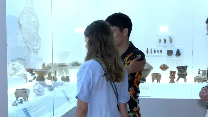 Visitantes del Museo del Canal Interoceánico de Panamá